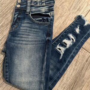KanCan Kids Dark Wash Distressed Jeans
